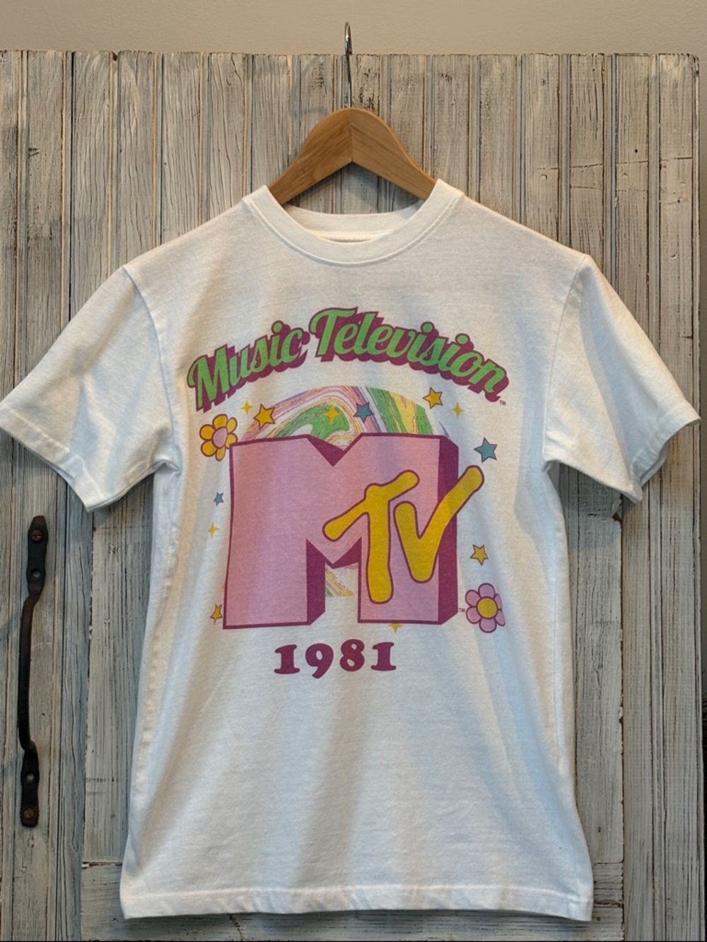 MTV 1981 Graphic T-Shirt Retro Size S